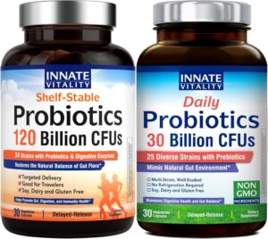 Innate Vitality Probiotics frasco frontal