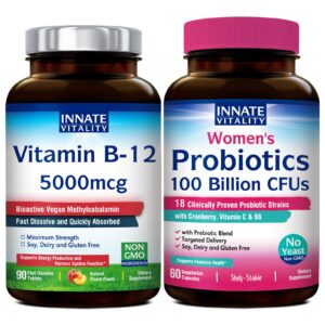 Version 1.0.0 Frasco de Innate Vitality Probiotics 100B CFU 18 cepas