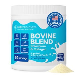 Version 1.0.0 Inner Brightness polvo de calostro y colágeno envase