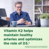 INNERVISNUTRITION cápsulas blancas de vitamina D3 K2