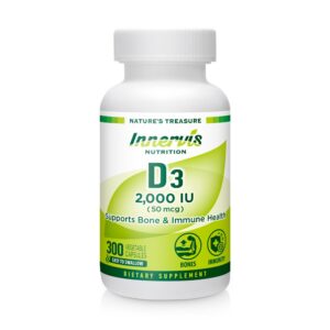 Version 1.0.0 Innervnutrition cápsulas vegetales vitamina D3 2000 UI