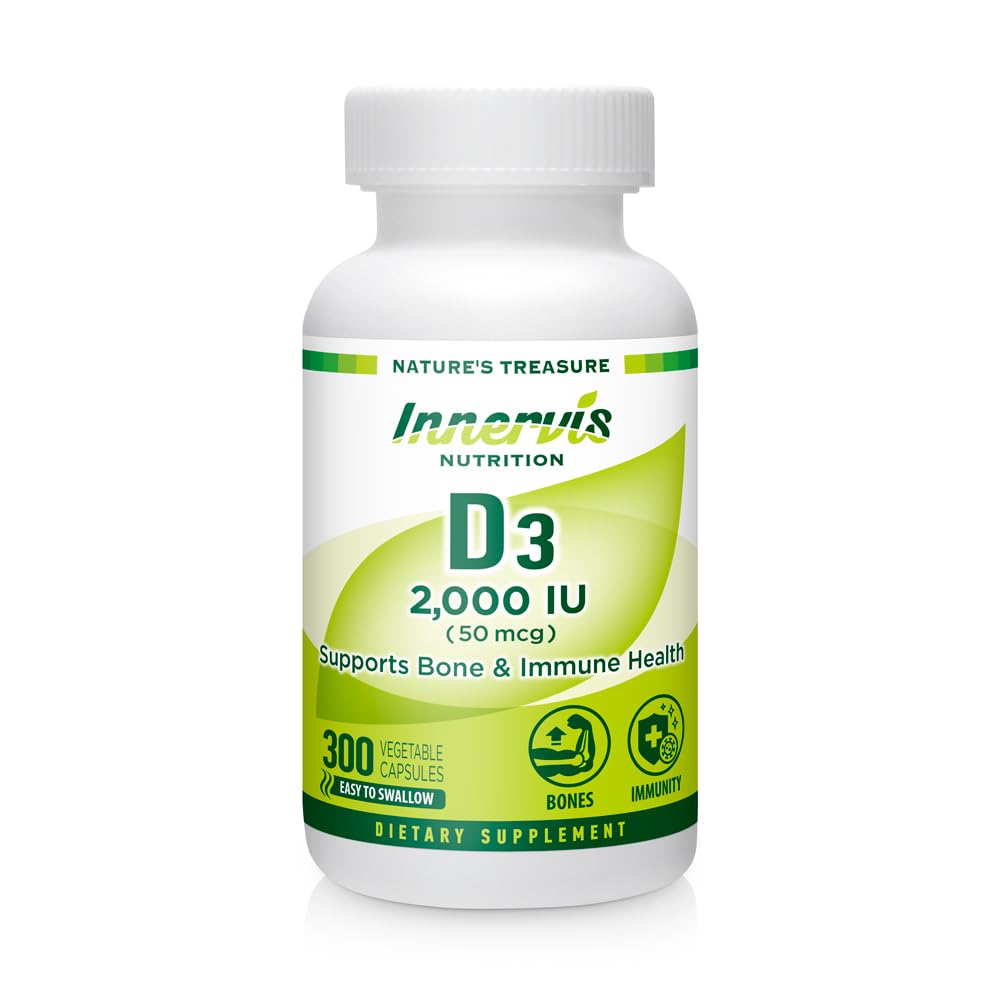 INNERVISNUTRITION Vitamin D3, 2000 IU