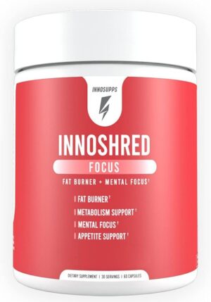 Inno Shred Focus Day Time Fat Burner frasco frontal