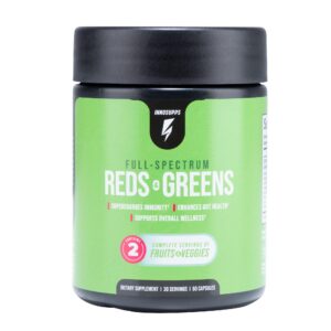 Version 1.0.0 InnoSupps Full Spectrum Reds & Greens suplemento 30 cápsulas