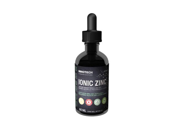 Frasco de zinc líquido iónico Innotech Nutrition 60 ml