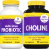Version 1.0.0 Frente del paquete InnovixLabs Choline & Multi Probiotic Bundle