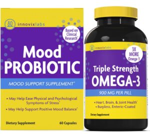 Frente del envase InnovixLabs Mood Probiotic