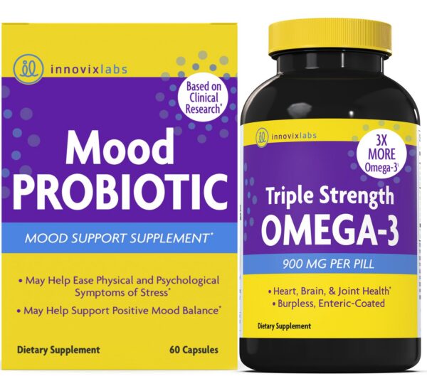Frente del envase InnovixLabs Mood Probiotic