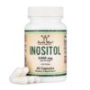 Cápsulas de Inositol 1000 mg Double Wood