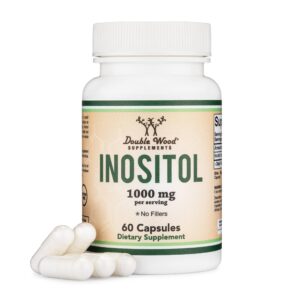 Cápsulas de Inositol 1000 mg Double Wood
