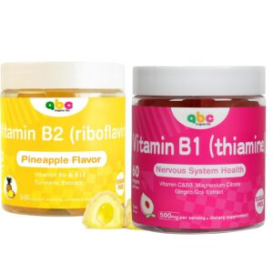 Frasco INSPIRELIFE ABC gomitas B2 riboflavina