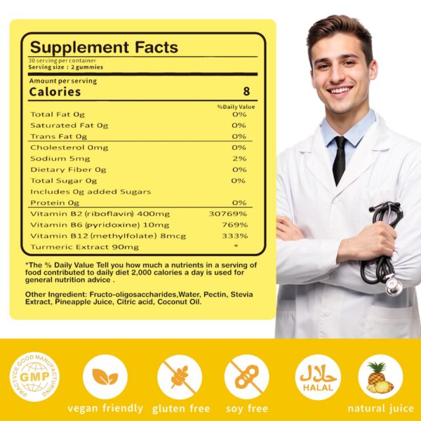 Version 1.0.0 Etiqueta INSPIRELIFE riboflavina b2 detalles