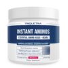 Instant Aminos frentes de la etiqueta