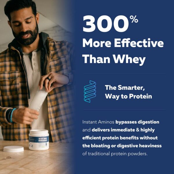 Etiqueta lateral con información de porciones