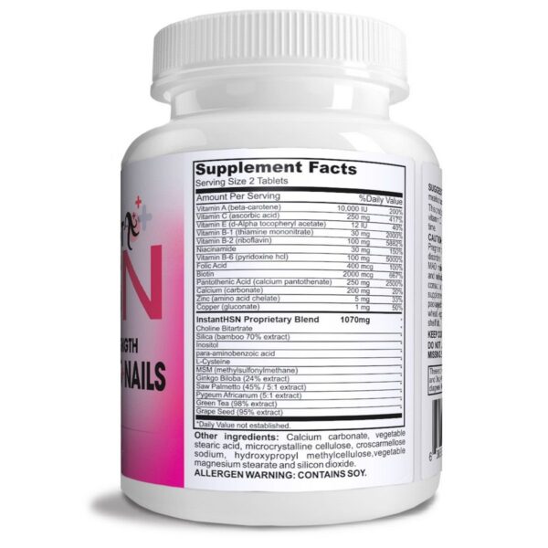 Fórmula avanzada de Instant HSN para resultados visibles