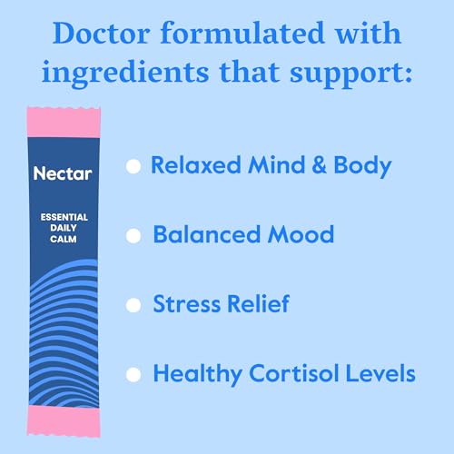 Version 1.0.0 Instrucciones bebida Nectar Calm para relajación y sueño