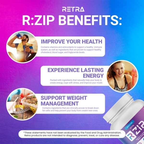 Instrucciones uso RETRA Detox Cleanse Zip mezcla energética