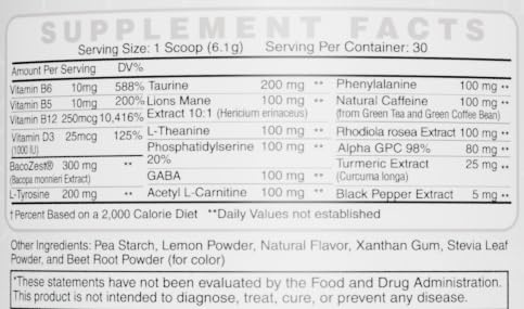 Instrucciones de uso suplemento nootrópico Nootro-Prime