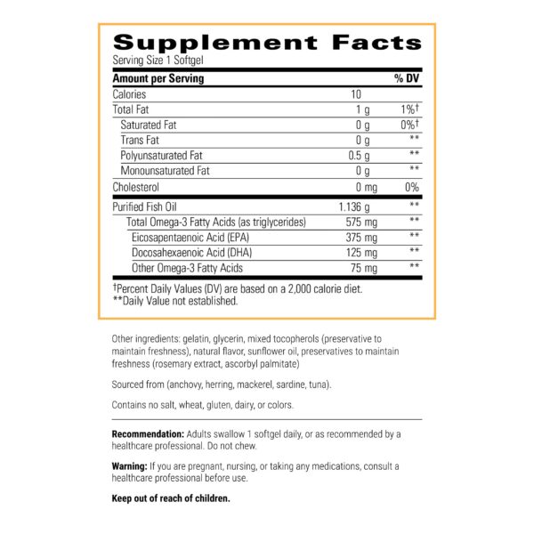 Vista lateral de la caja de producto