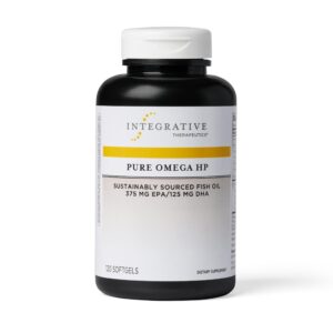 Version 1.0.0 Frontal de la botella Integrative Therapeutics Pure Omega HP