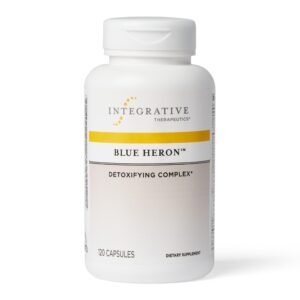 Version 1.0.0 Integrative Therapeutics Blue Heron suplemento detox frasco 120 cápsulas