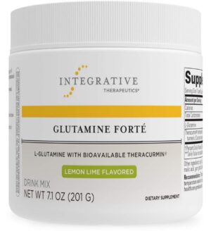 Frasco de polvo L-glutamina Integrative Therapeutics