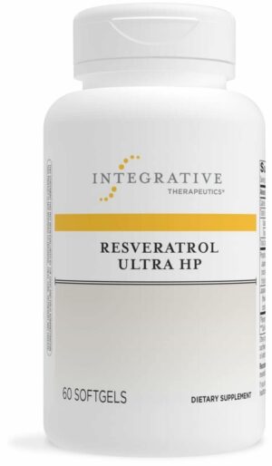 Etiqueta de botella Resveratrol Ultra HP