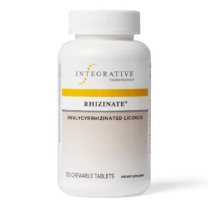 Version 1.0.0 integrative therapeutics rhizinate regaliz masticable 100 tabletas