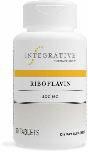 Frasco frontal de Riboflavina Integrative Therapeutics