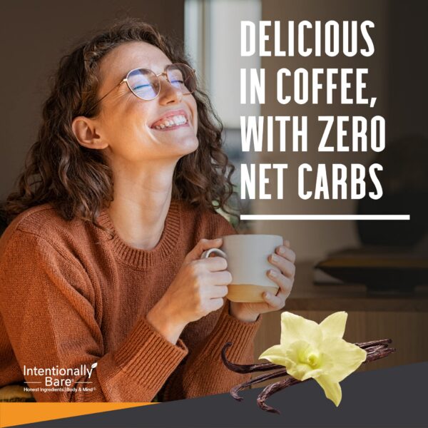 Etiqueta de Intentionally Bare MCT powder