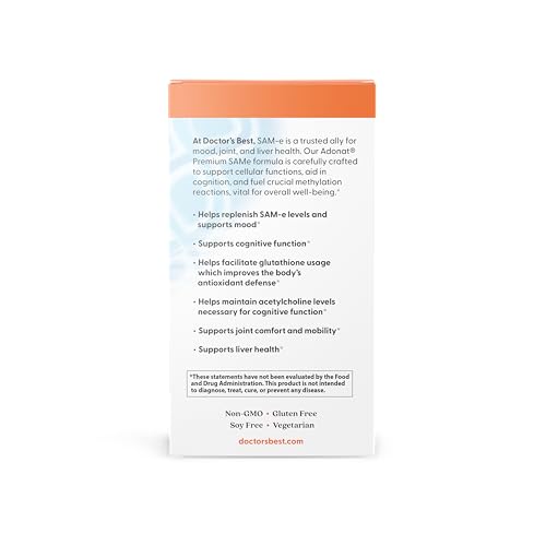 Interior de caja Doctor's Best SAM-e