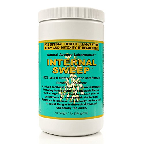 Polvo Internal Sweep para limpieza y desintoxicación de colon 454 gramos