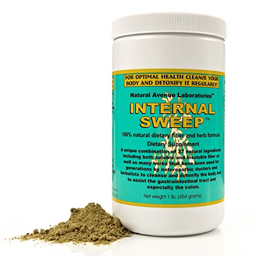 Suplemento de limpieza interna sin gluten ni lácteos Internal Sweep