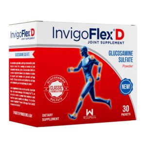 Version 1.0.0 Frontal del empaque INVIGOFLEX D glucosamina sulfato