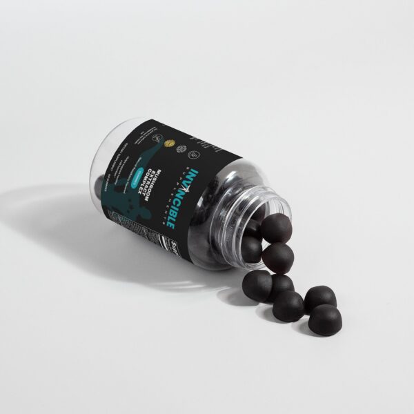 Frasco de gomitas sin gluten