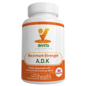 Frasco INVITA ADK con etiqueta frontal