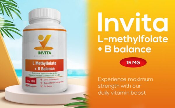 Etiqueta de INVITA L-Methylfolate + B Balance