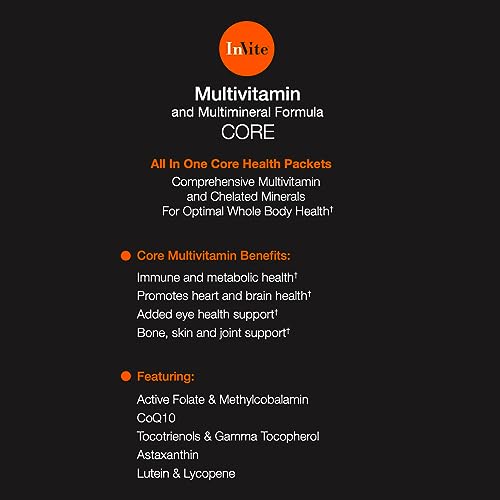 Invite Health Core ingredientes nutrientes destacados