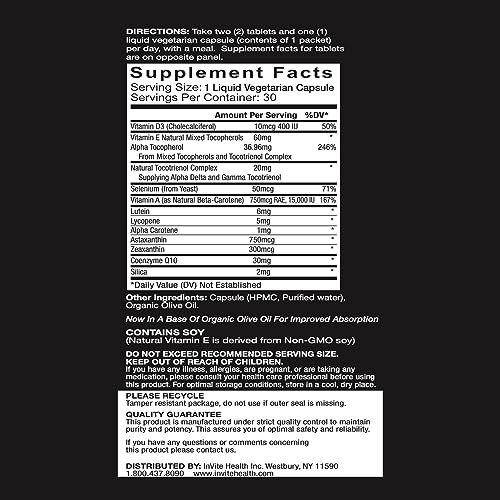 Invite Health Core multivitamínico tabletas y cápsulas