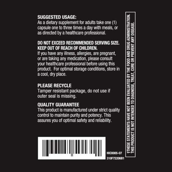 Caja NAC 60 cápsulas vegetarianas