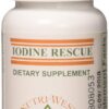 Iodine Rescue 90 tabletas Nutri-West envase frontal
