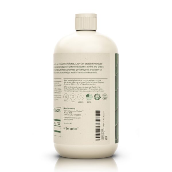 Gotas transparentes de Ion Gut Support