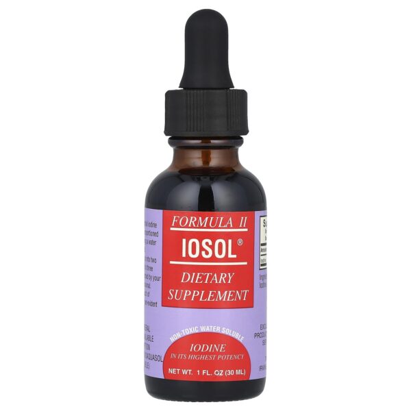 Frasco de Iosol Formula II yodo líquido