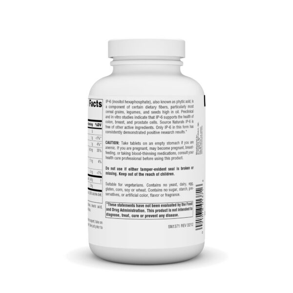 Version 1.0.0 IP-6 Source Naturals blister