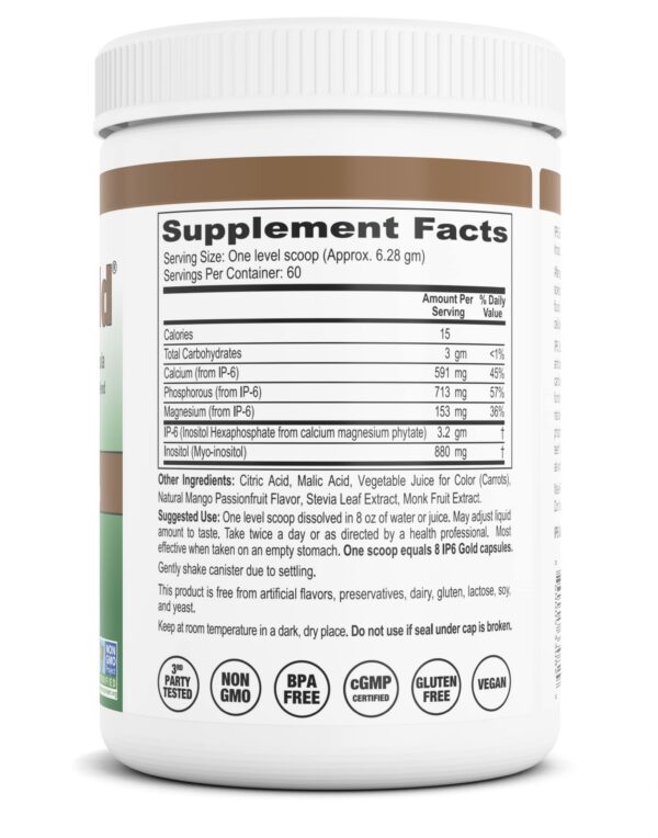 IP6 Gold polvo antioxidante IP6 e inositol pura calidad