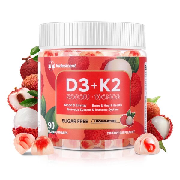 Gomitas IRIDESICENT D3 K2 Lychee