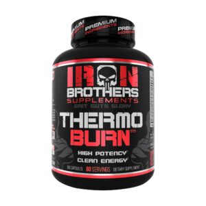 Iron Brothers Fat Burner Bottle Front Label
