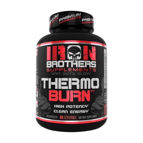 Iron Brothers Fat Burner Bottle Front Label