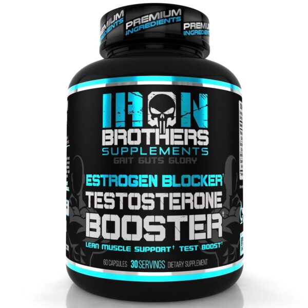 Suplemento Iron Brothers potenciador testosterona 60 cápsulas