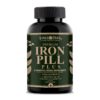 Frasco de Iron Pill Plus con etiqueta